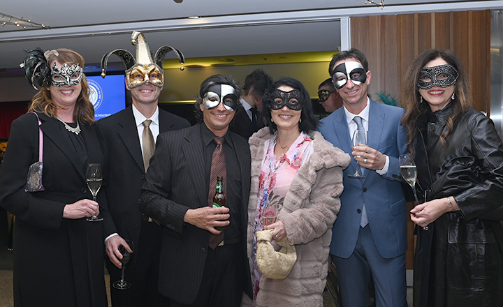 Trinity Staff at the 2022 A Masquerade Party Foundation Dinner.