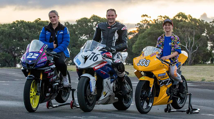 Trinity College students old scholar SA Motorcycle Road Race