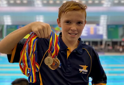 South Australian Long Course Swimming Championships medal winner