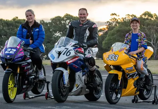 Trinity College students old scholar SA Motorcycle Road Race