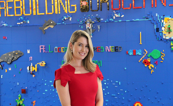 Trinity College Department Head of the Year Ms Samantha Wyatt, STEM Co-Ordinator.