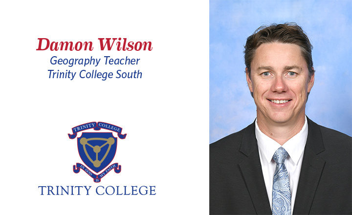 Damon Wilson Geography Teacher at Trinity College South.