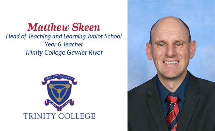 Trinity College Gawler River Head of Teaching & Learning Junior School Matthew Skeen.