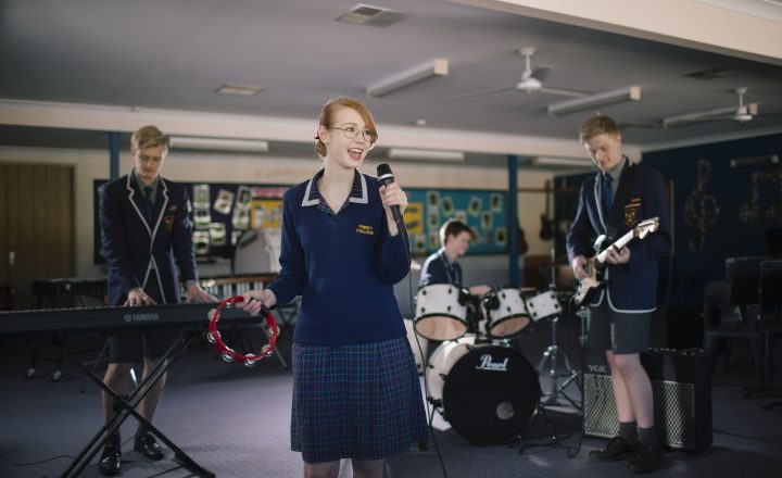 Trinity College music productions classroom curriculum performance.