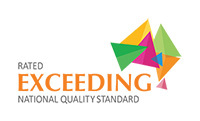 Exceeding logo