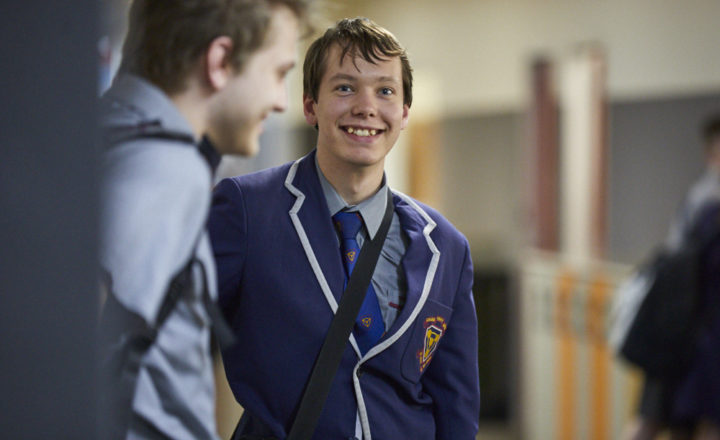 A Trinity College Senior School Student.