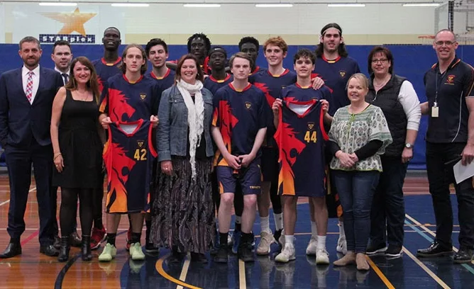 Trinity College Basketball Graduating Seniors 2018