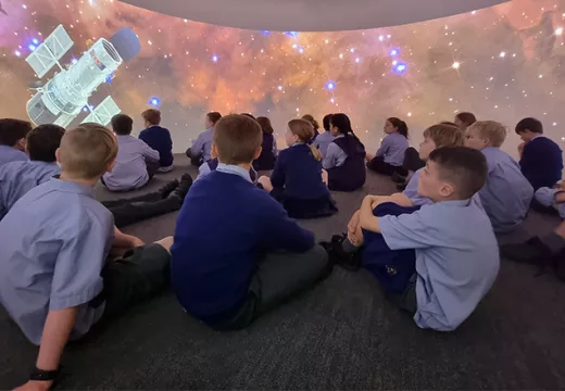 Trinity Year 5 students from Gawler River enjoying a unique learning experience.