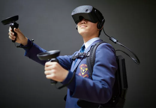 Trinity college private school virtual reality