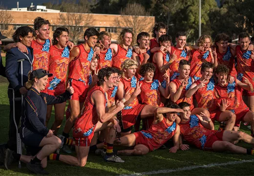 2022 Trinity private school Adelaide football team