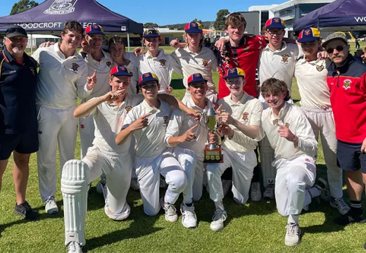 Adelaide private schools Trinity Cricket Intercol 2024