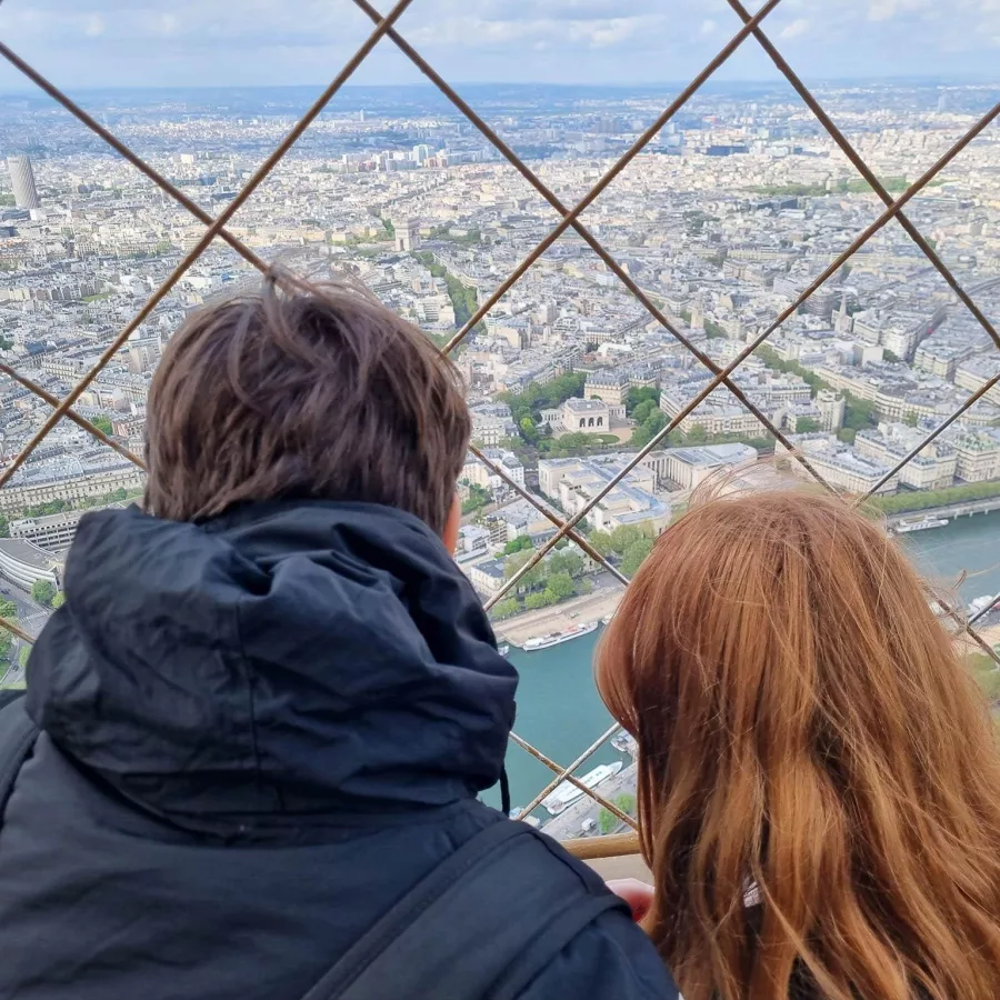 2023 French Exchange Trinity private high schools adelaide Eiffel Tower 2