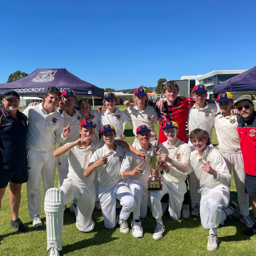 Private schools adelaide Trinity College First XI Cricket Squad 02