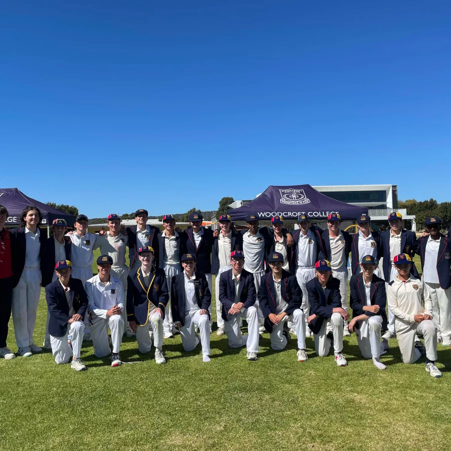 Private schools adelaide Trinity College First XI Cricket Squad 01