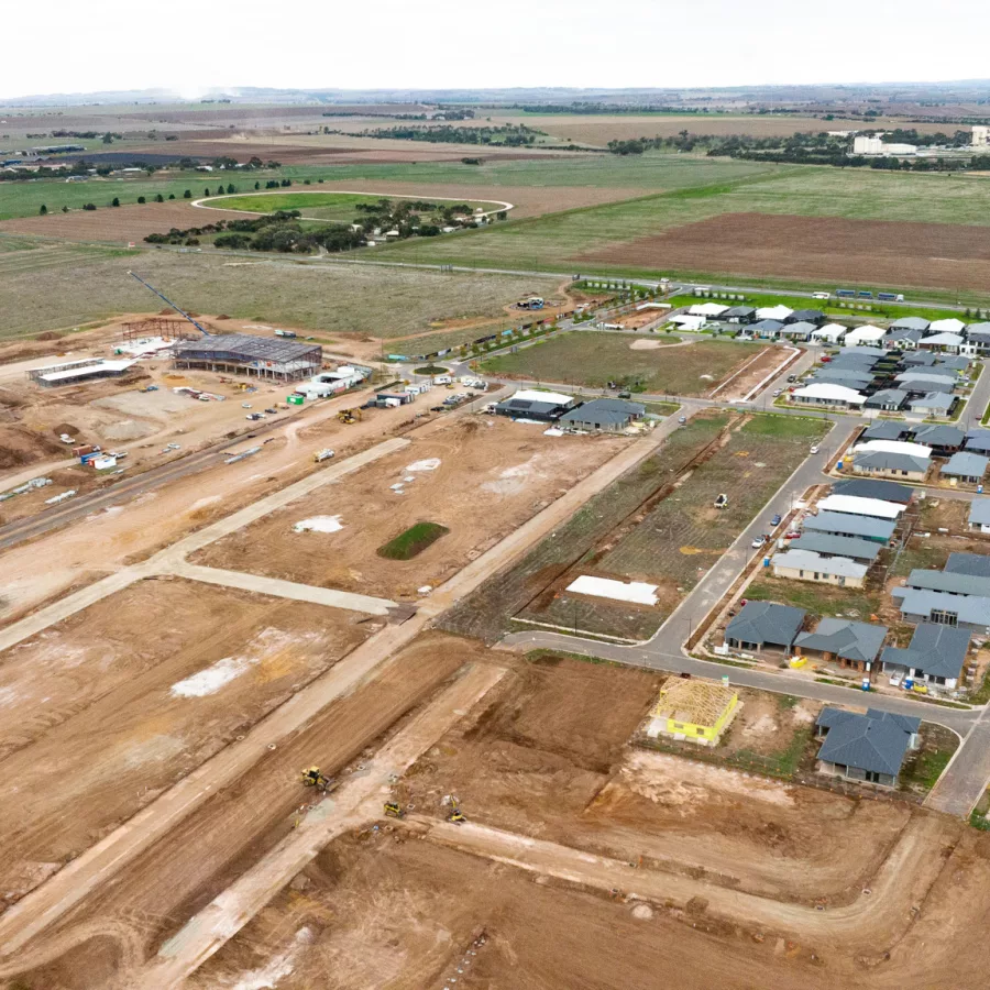 Trinity College Roseworthy construction site