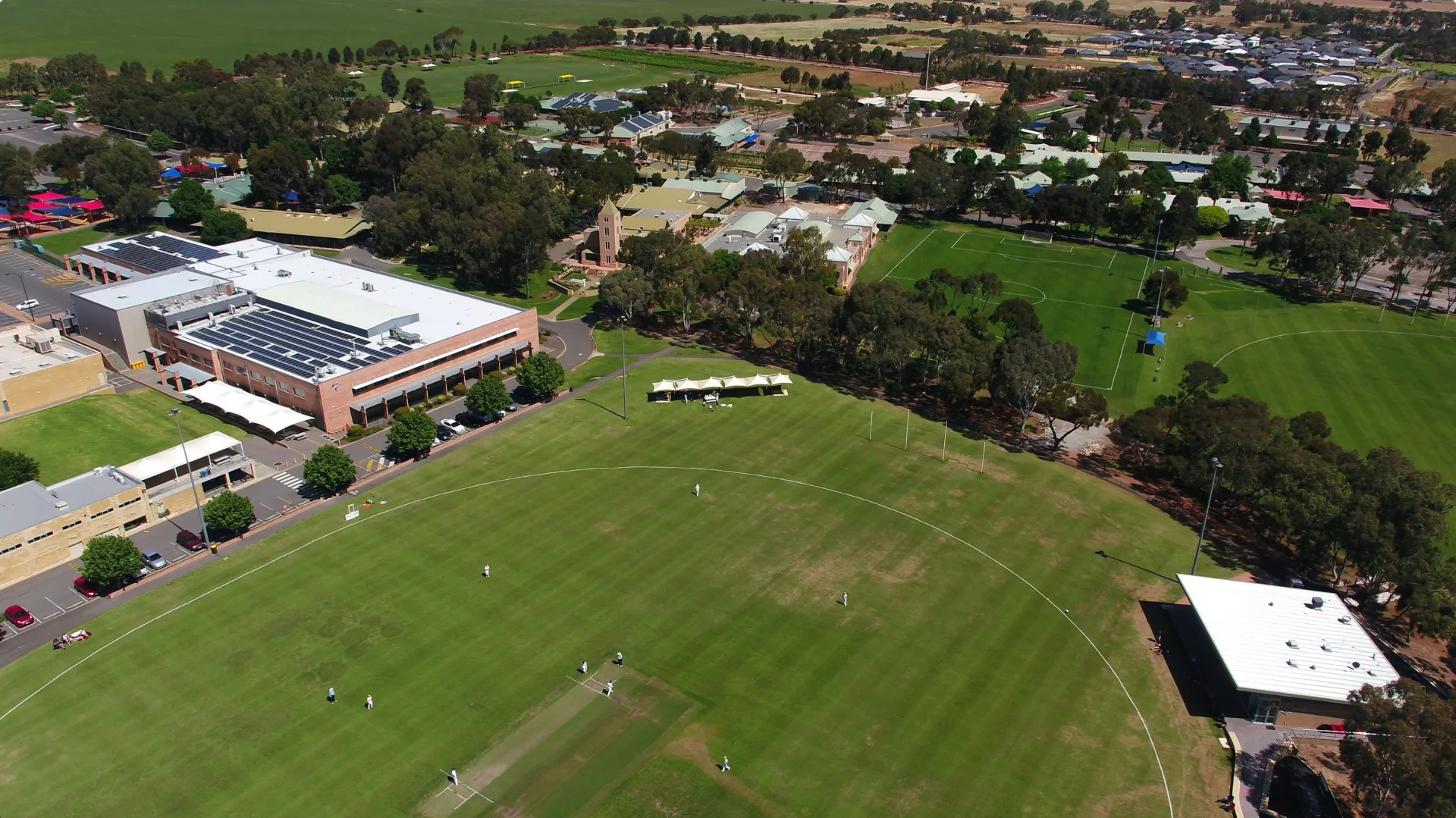 Sports ovals at Trinity College