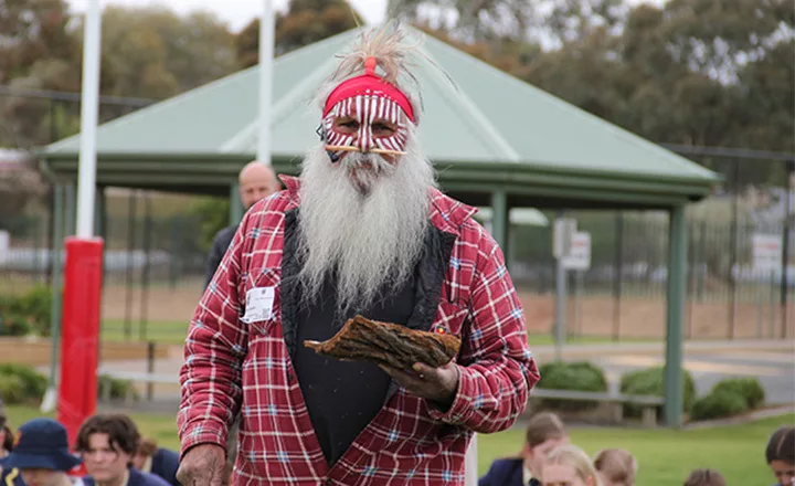 Major Sumner AM during National Reconciliation Week 2021