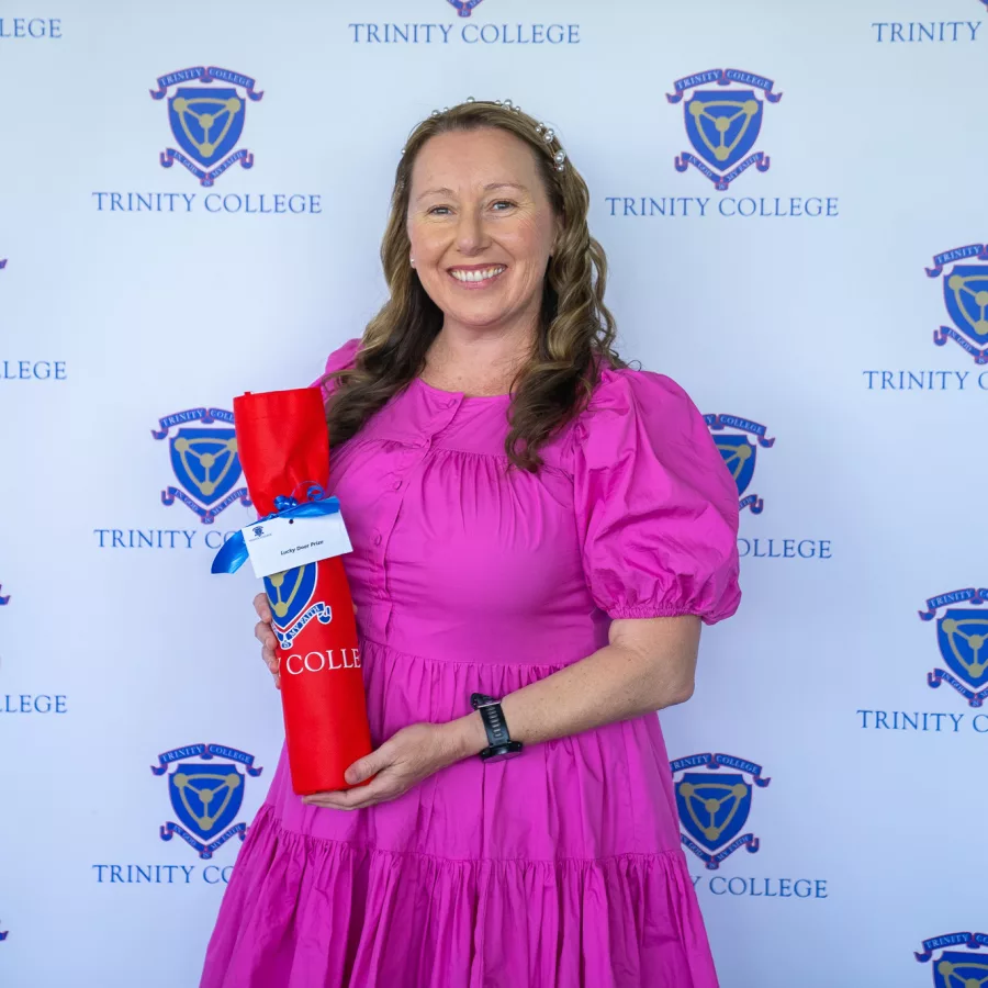 Trinity College Foundation Spring Luncheon prize winner