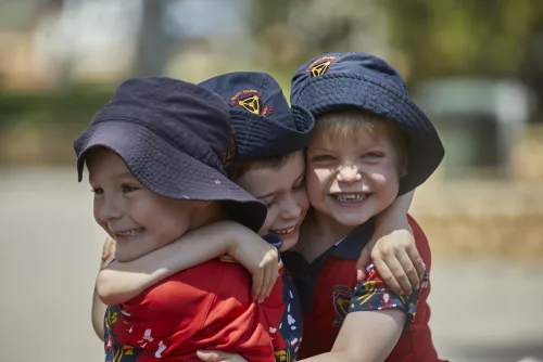 Trinity College junior school students